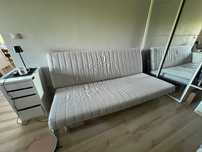 Sofa rozkładana IKEA Beddinge z pokrowcem