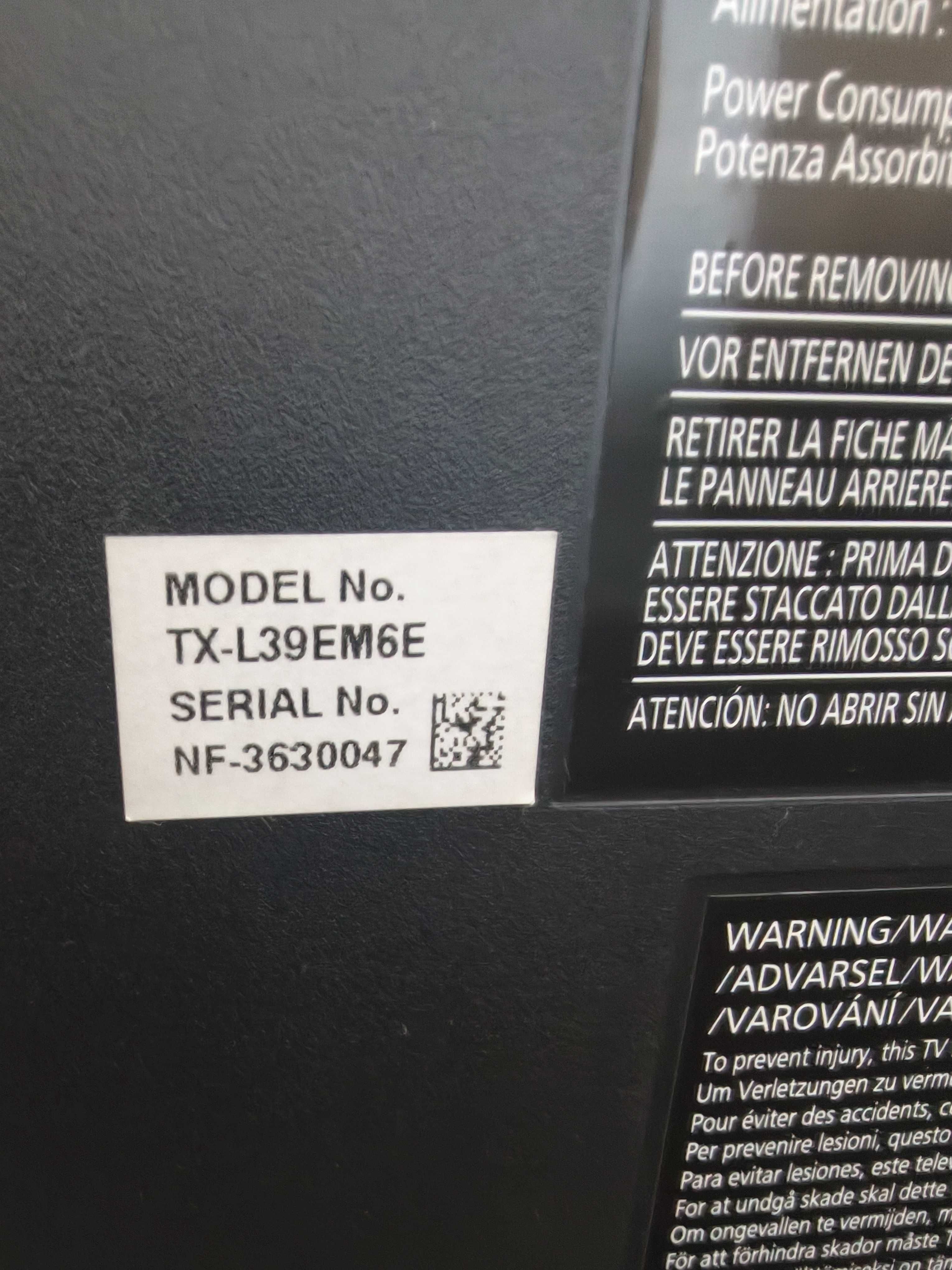 Telewizor Panasonic 39” Full HD + dekoder DVB-T2 SHARK – komplet