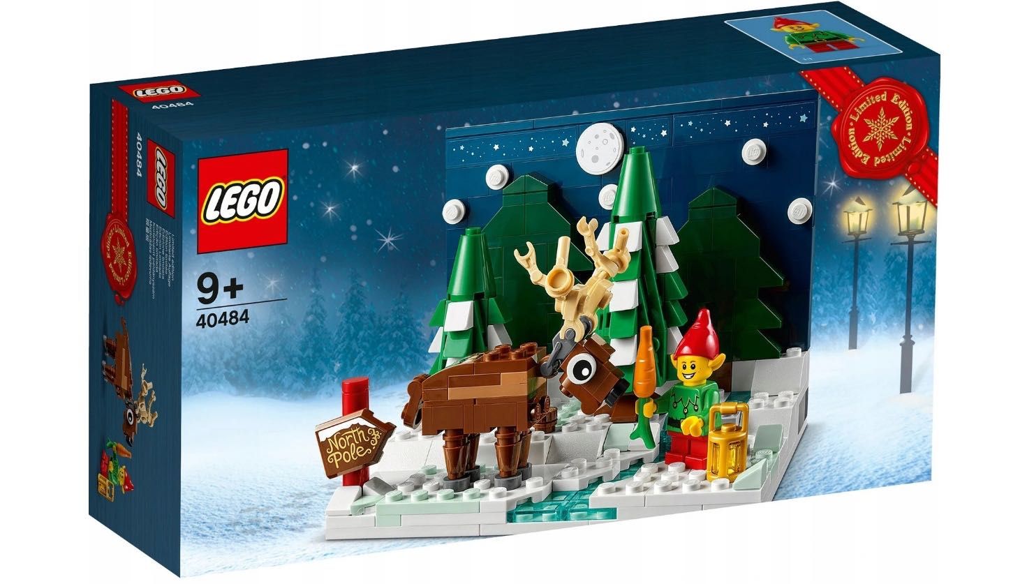 LEGO 40484 Okolicznościowe - Podwórko Świętego Mikołaja
