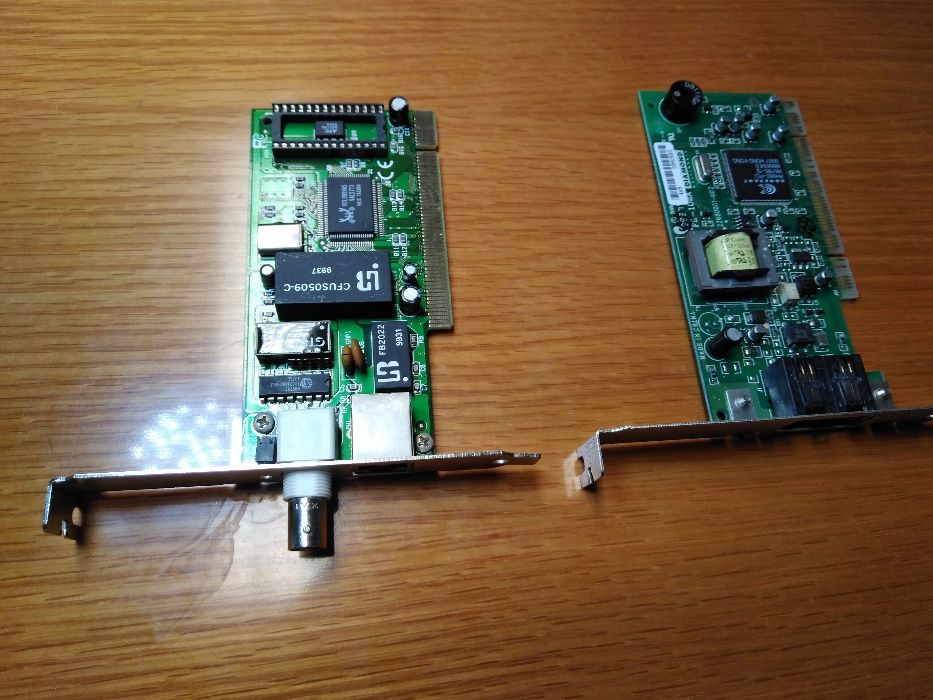 placas rede para PC antigas