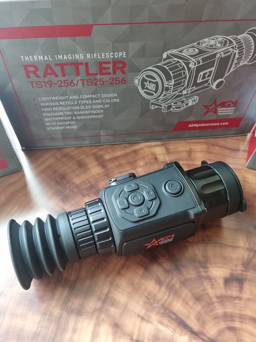 Тепловізійний приціл AGM Rattler TS19-256