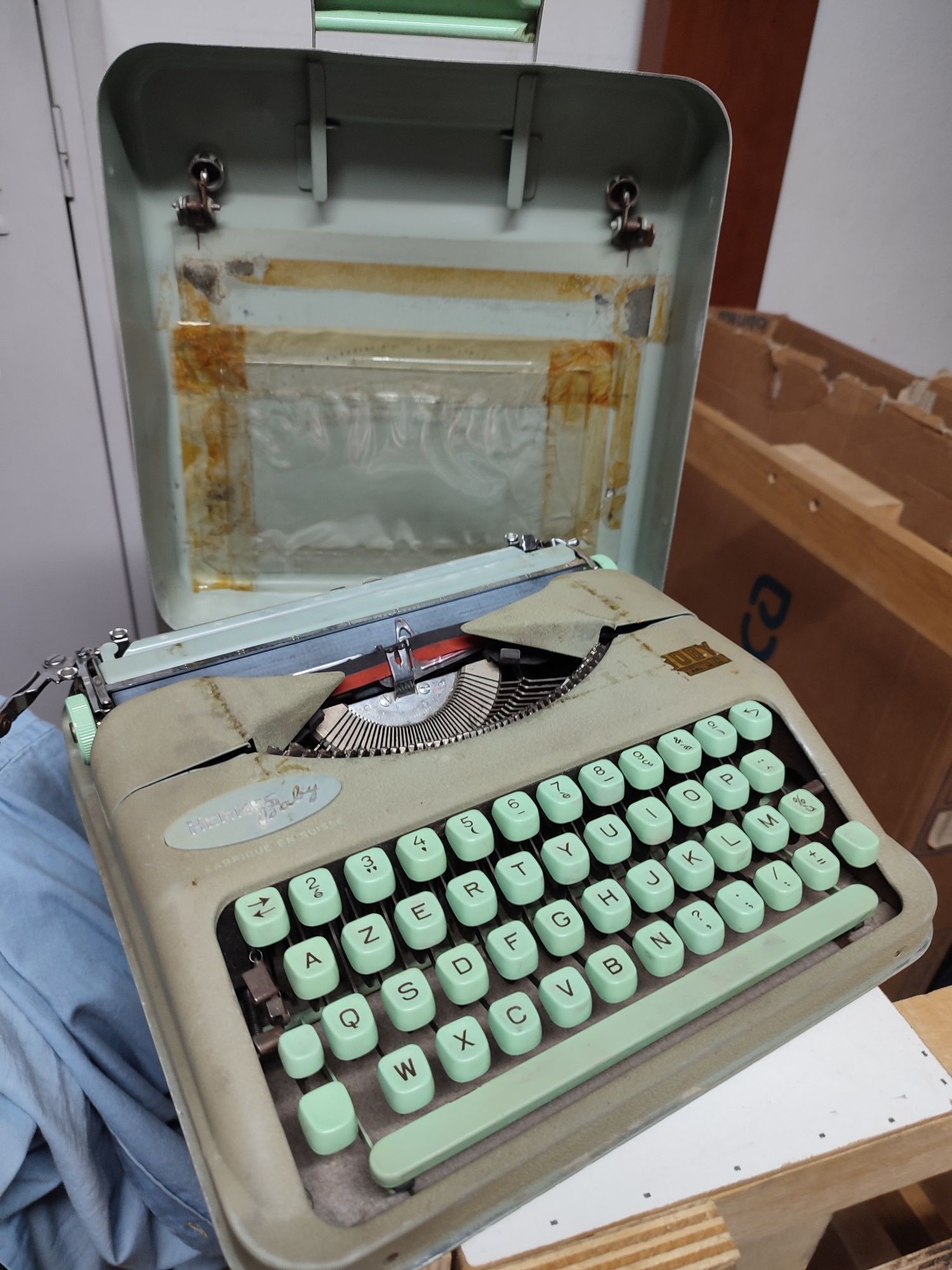 Hermes - Máquina escrever 1958