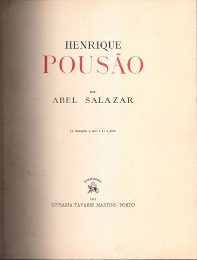 Abel Salazar - rara coleção - exemplo estudo de Henrique Pousao