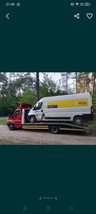 Pomoc Drogowa Laweta Szczytno 24h/7