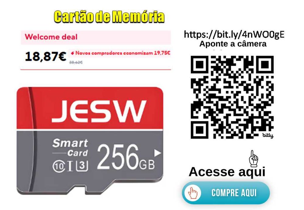 JESW Micro 128G Ultra Memória Cartão SD TF Flash Card A1 V10 C10 U1 32