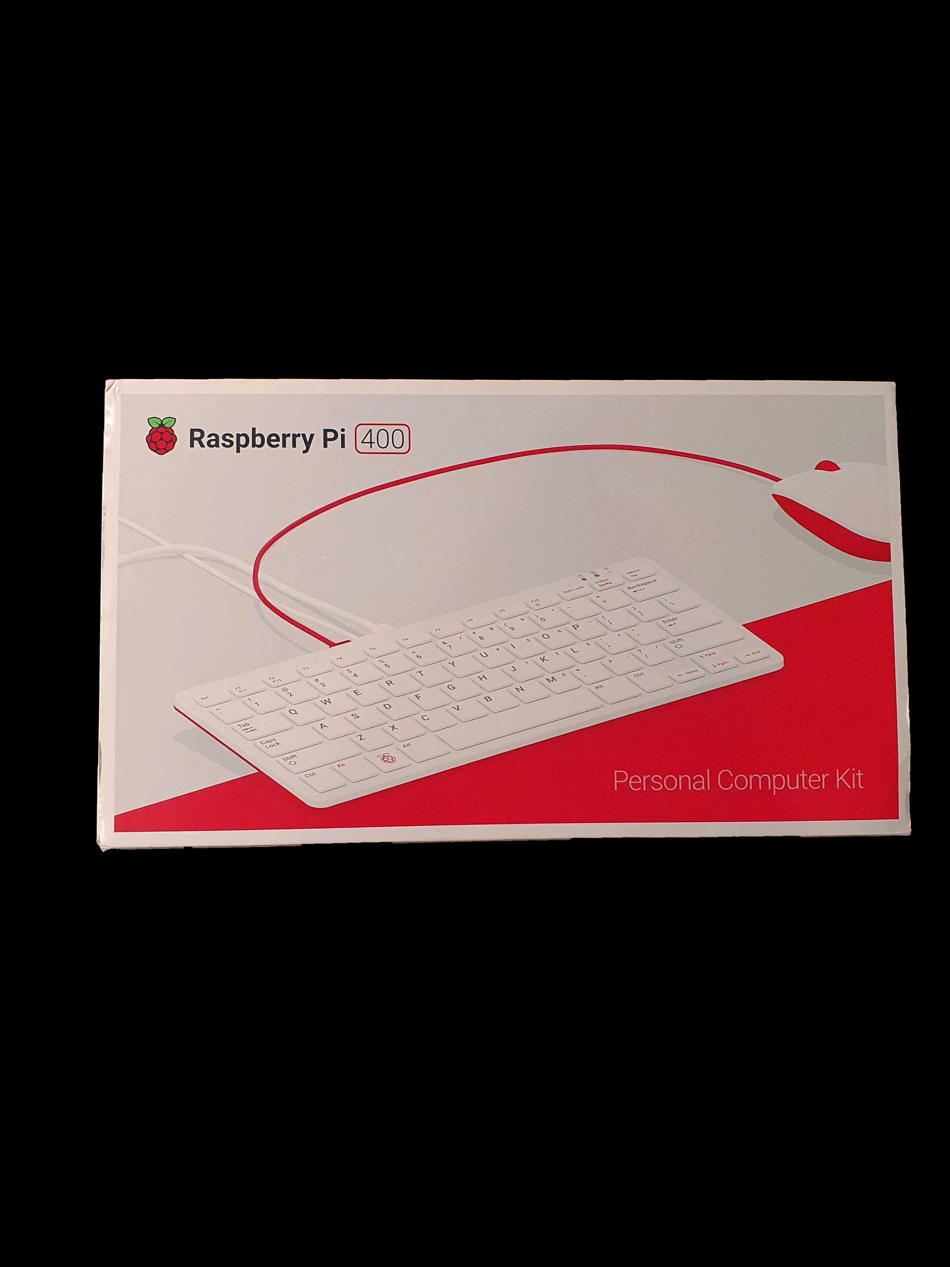 Zestaw z Raspberry Pi 400 WiFi 4GB RAM 1,8GHz + oficjalne akcesoria
