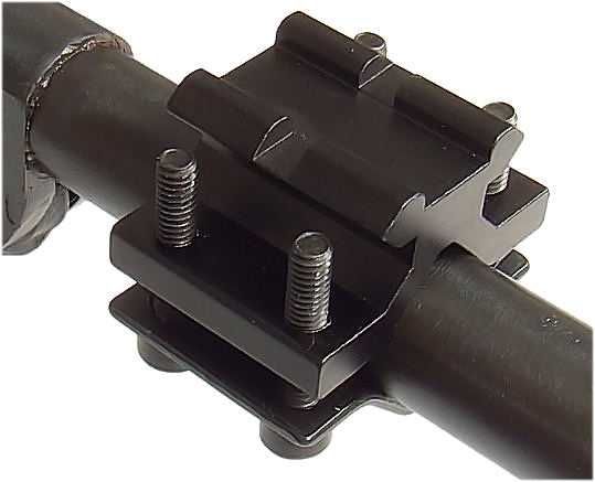 Montaż na lufę + Calowa obejma Model MK185