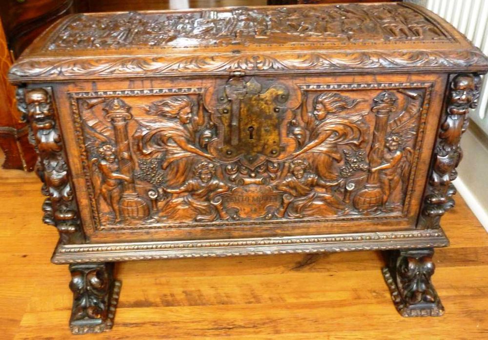 Kufer/Skrzynia z II poł. XVII w.