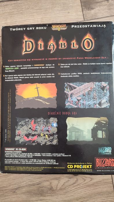 Kolekcja Big Box Command &Conquer Red Alert Diablo POL