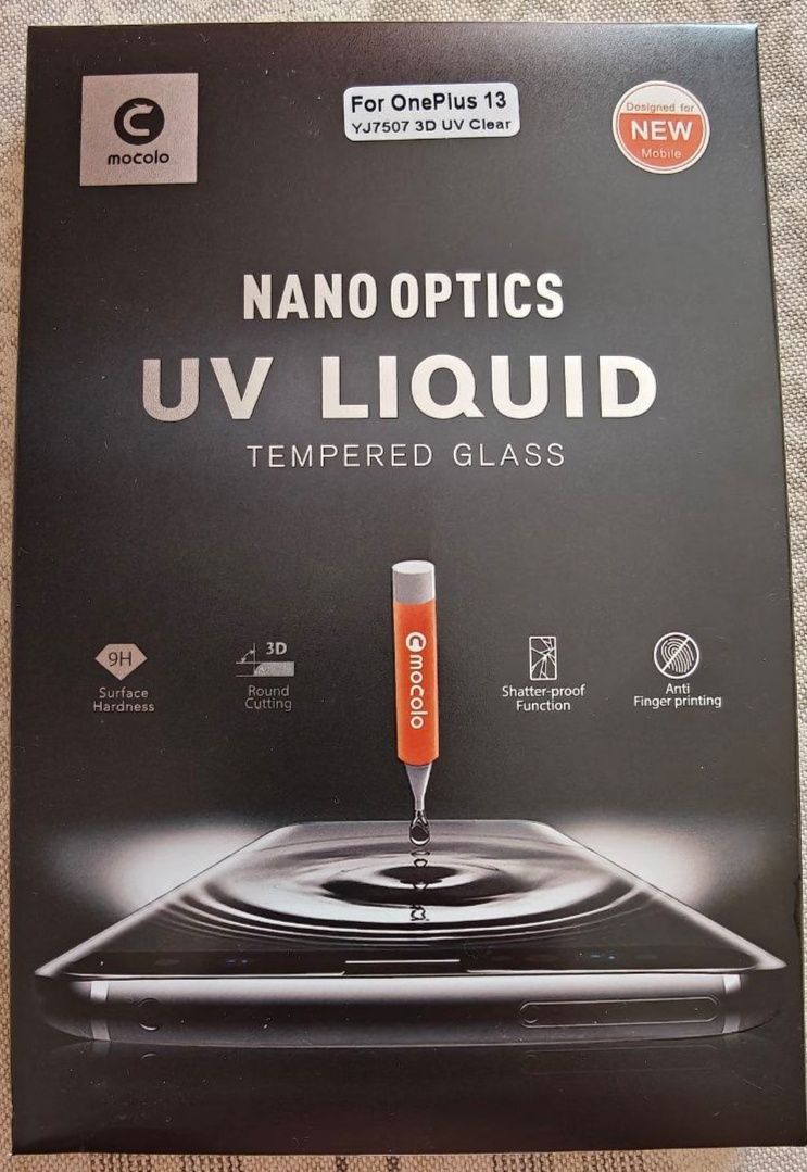 Защитное стекло Mocolo 3D UV УФ OnePlus 12 12R 13