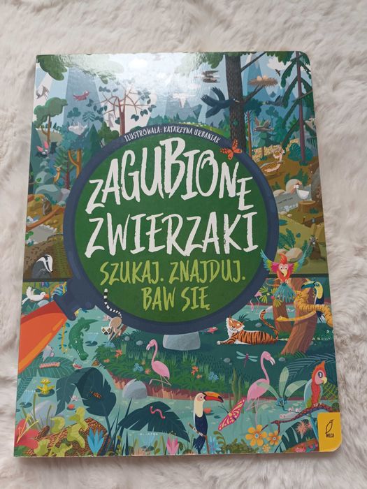 Ilustrowana ksiażka Zagubione zwierzaki