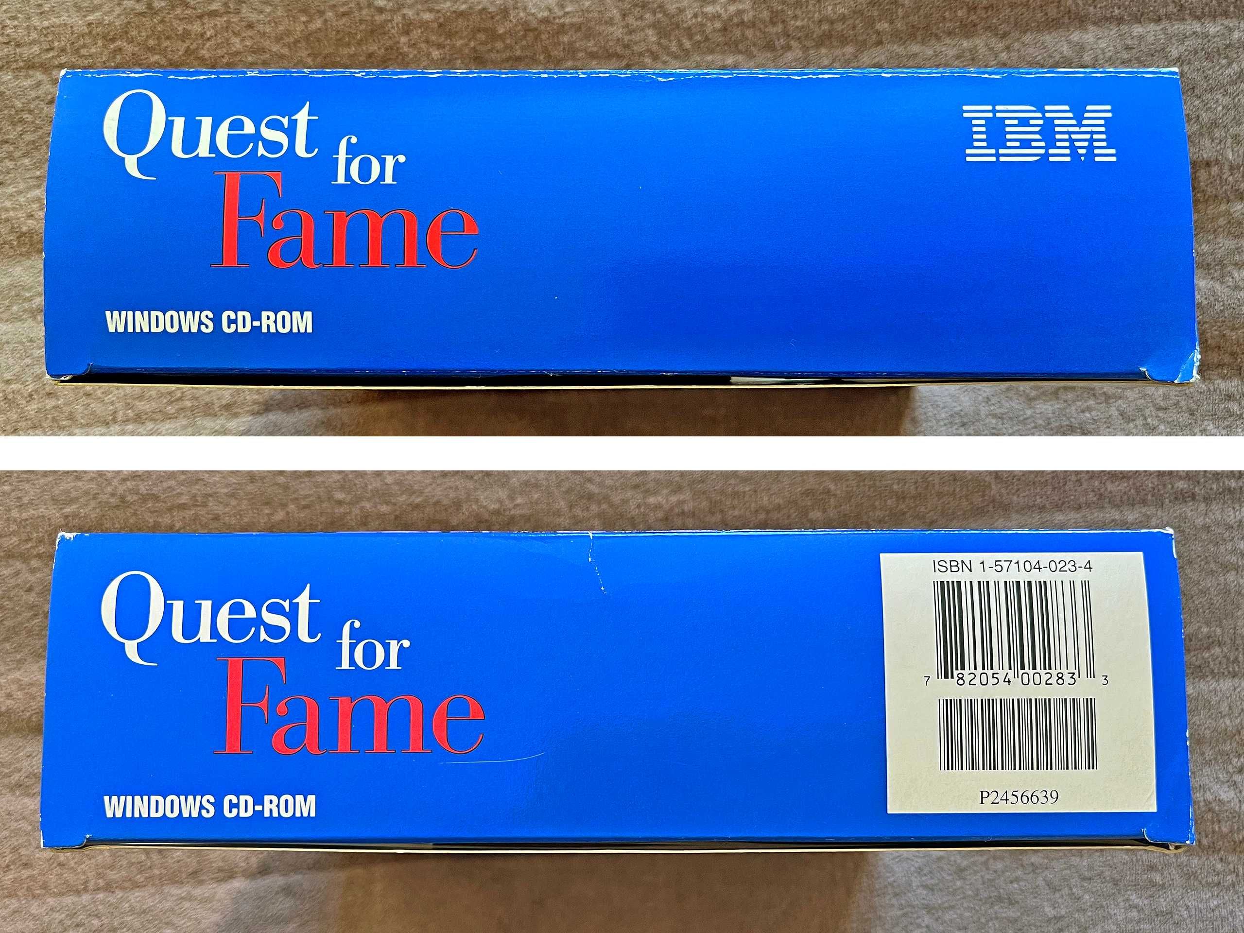 Quest For Fame - 1995 - PC CD - Big Box - Wydanie USA (Folia)
