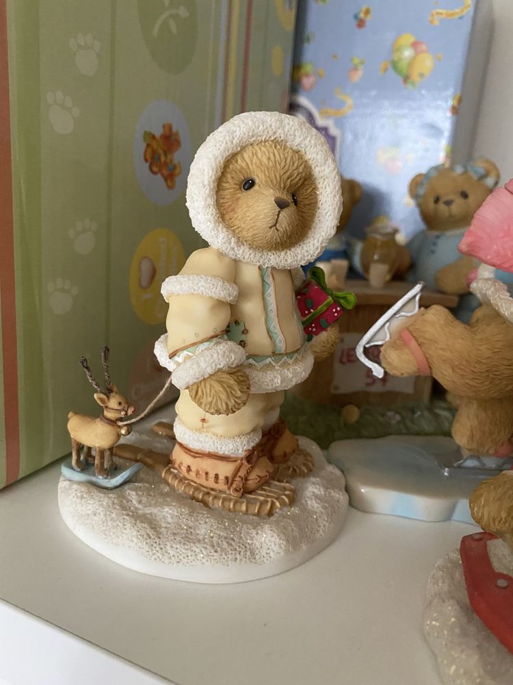 Cherished teddies  колекційні ведмедики новорічна колекція