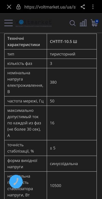 Стабилизатор СНОПТ 10.5 ТОРГ!