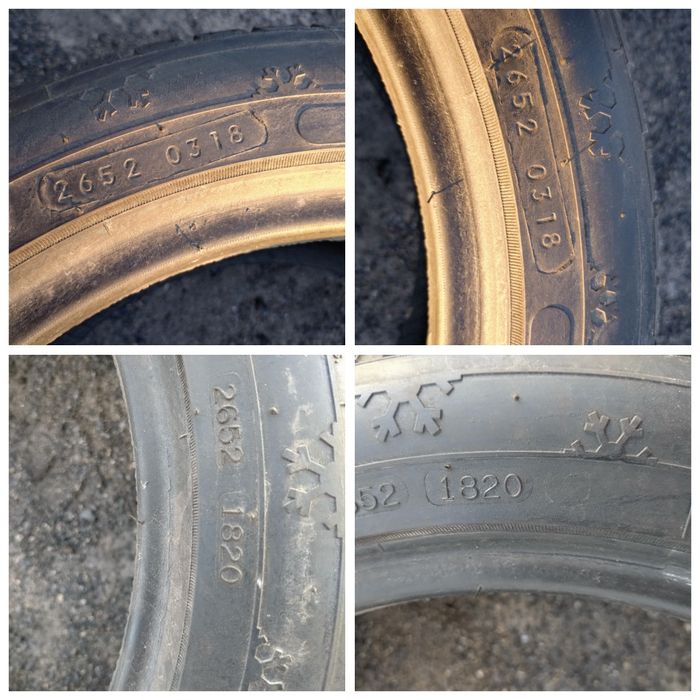 Opony używane 205/50R16 zimowa montaż wyważanie