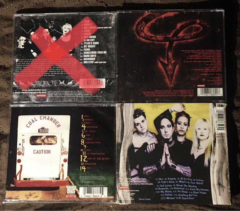 Coal chamber vários CDsCDs