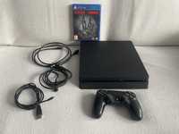 Konsola Playstation PS4 slim 500GB + pad + gra