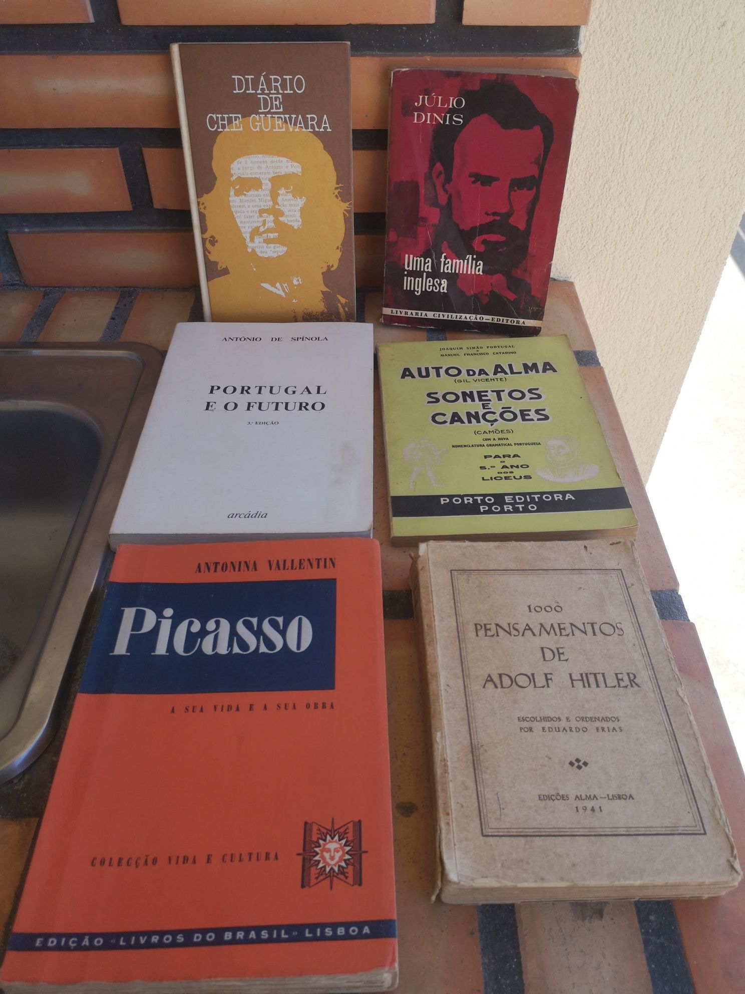 Livros antigos, Júlio Dinis, António de Spinola