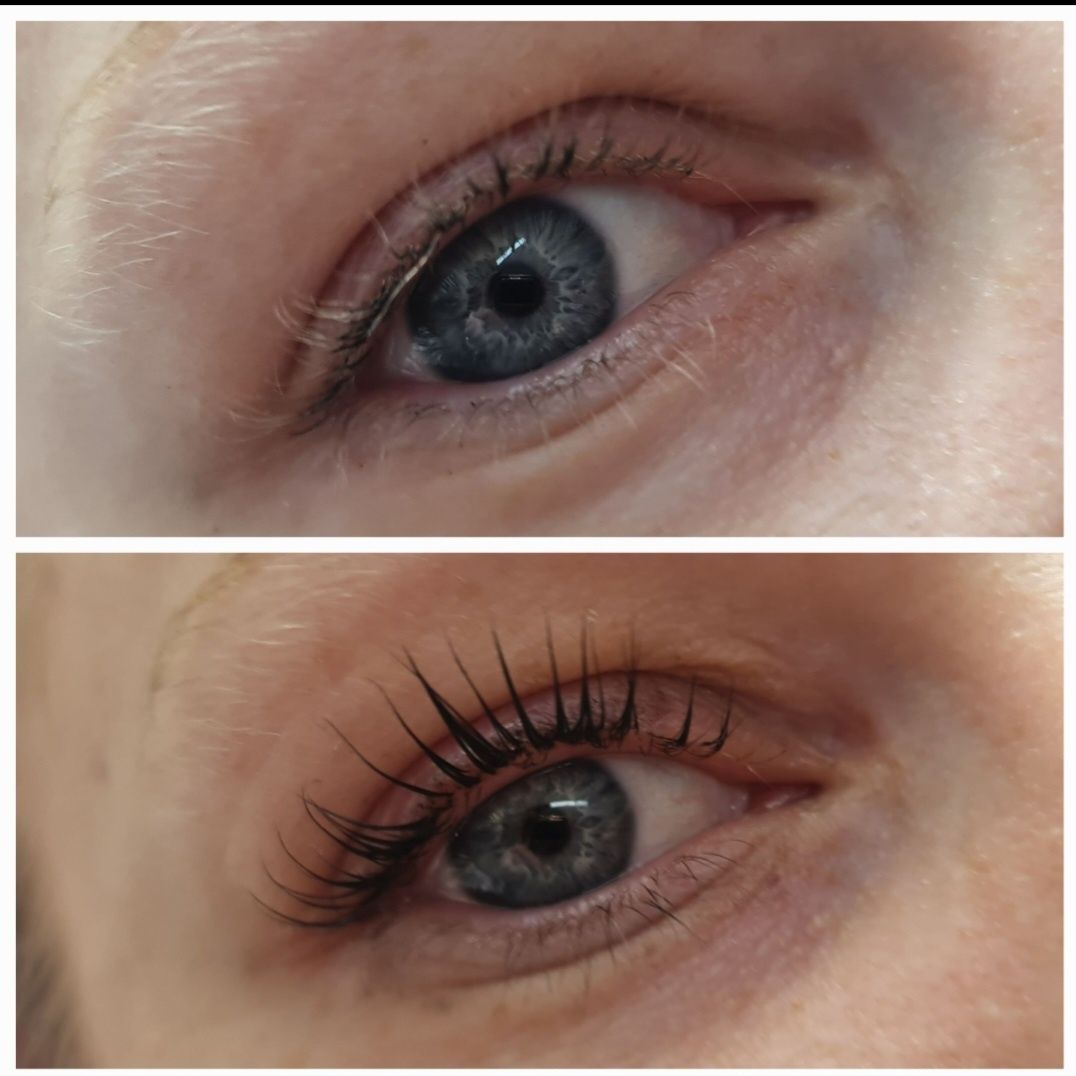 Lifting / Laminacja rzęs brwi Gdynia Henna Farbka
