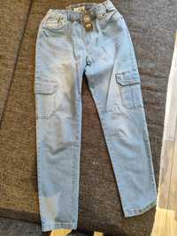 Nowe jeansy chłopięce,młodzieżowe r. 176 Cool club