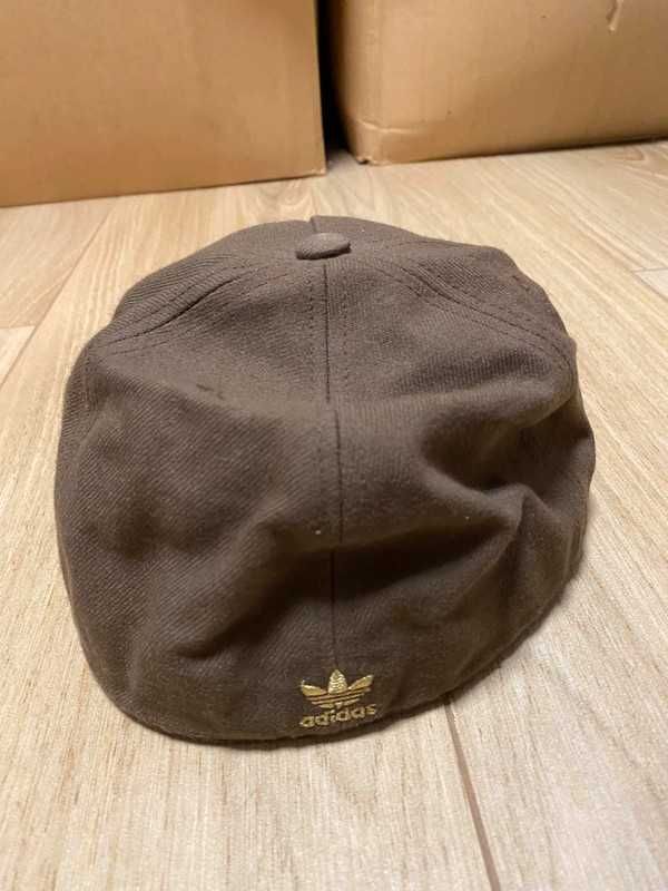 Damska brązowa czapka Adidas
