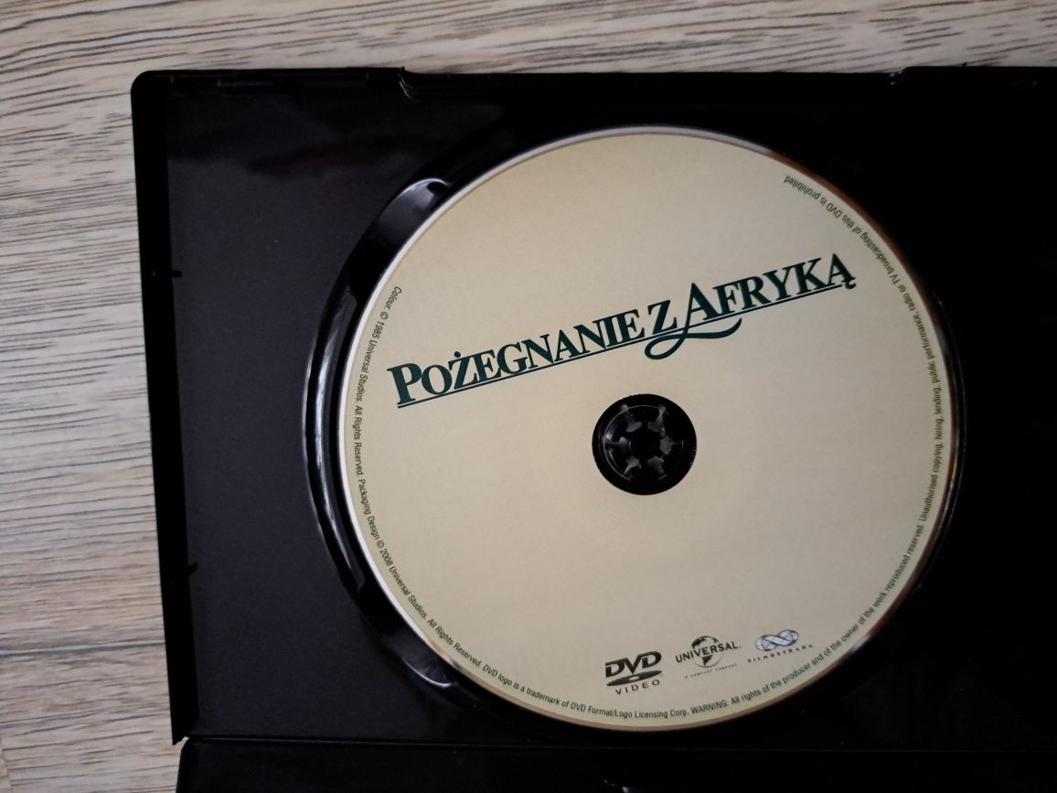 Pożegnanie Z Afryką- Robert Redford- Film Dvd Polski Lektor Unikat