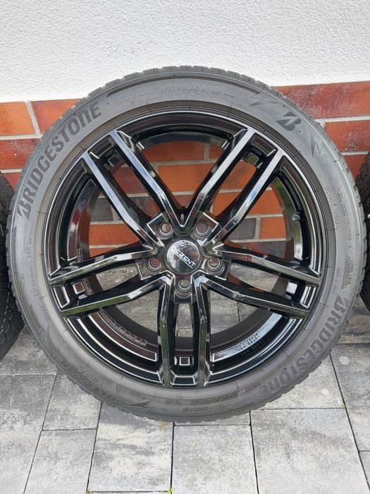 Felgi 17 DEZENT 5x112 7x17 et48 Bridgestone zimowe 205/50 17 DOT2022