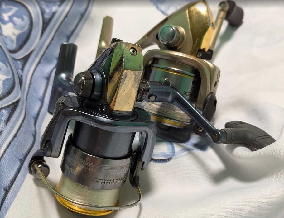 Рыболовные катушки Shimano-Daiwa размер 2500 с леской
