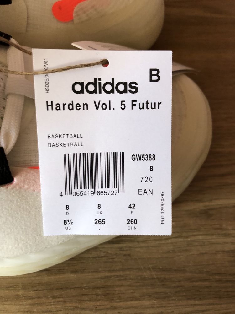Adidas Harden Vol 5 futur