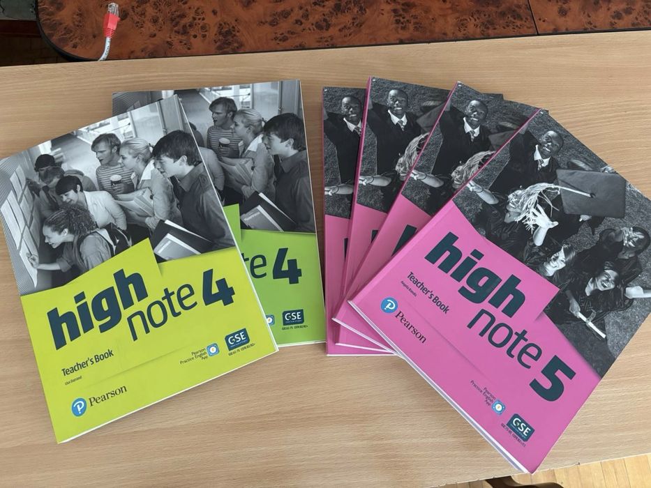 High Note 4 Teacher’s Book, High Note 5 Teacher’s Book