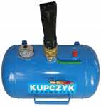 Inflator zbiornik ciśnieniowy do pompowania kół 19 L Kupczyk