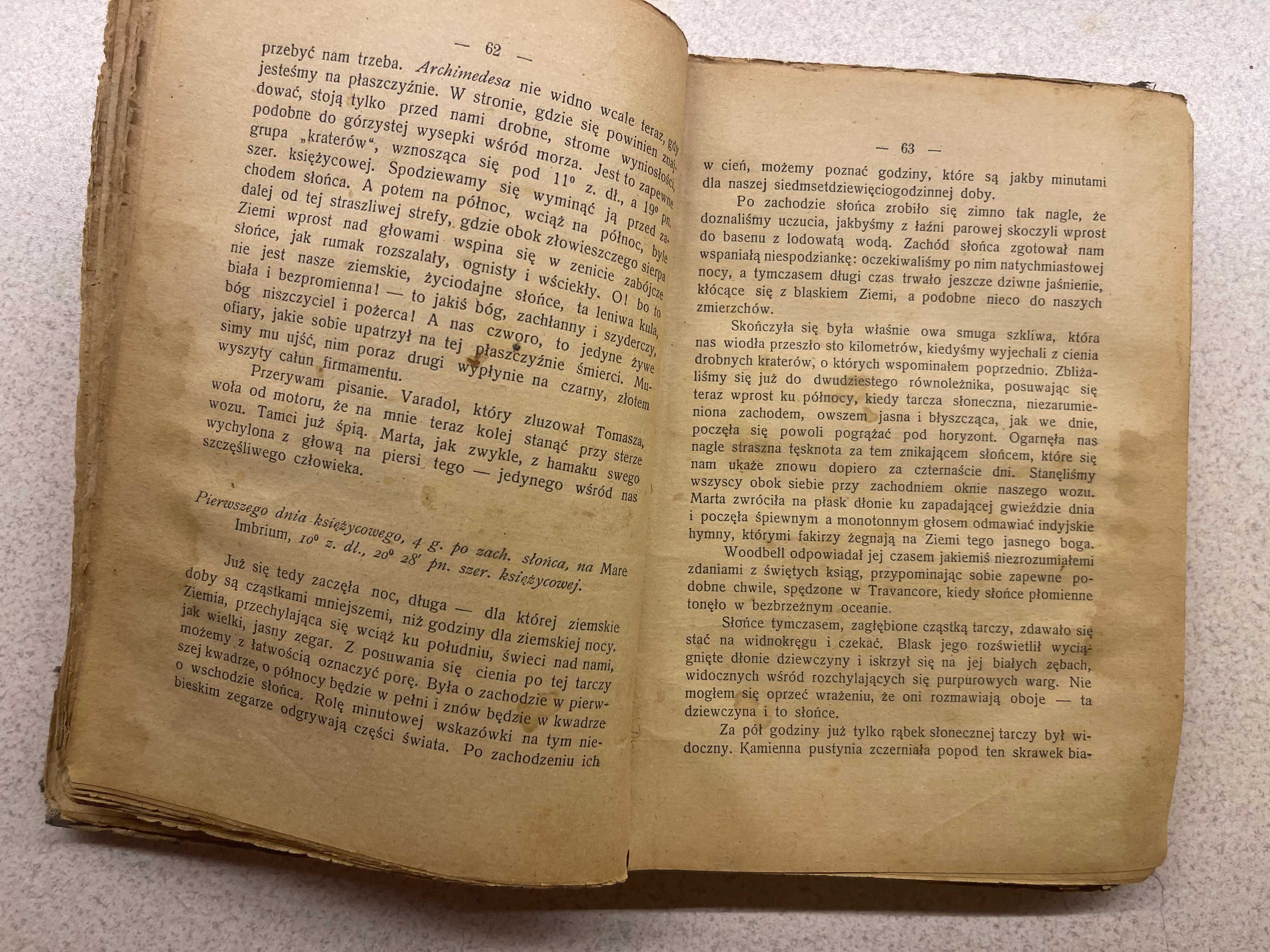 Książka Na srebrnym globie Jerzy Żuławski 1921