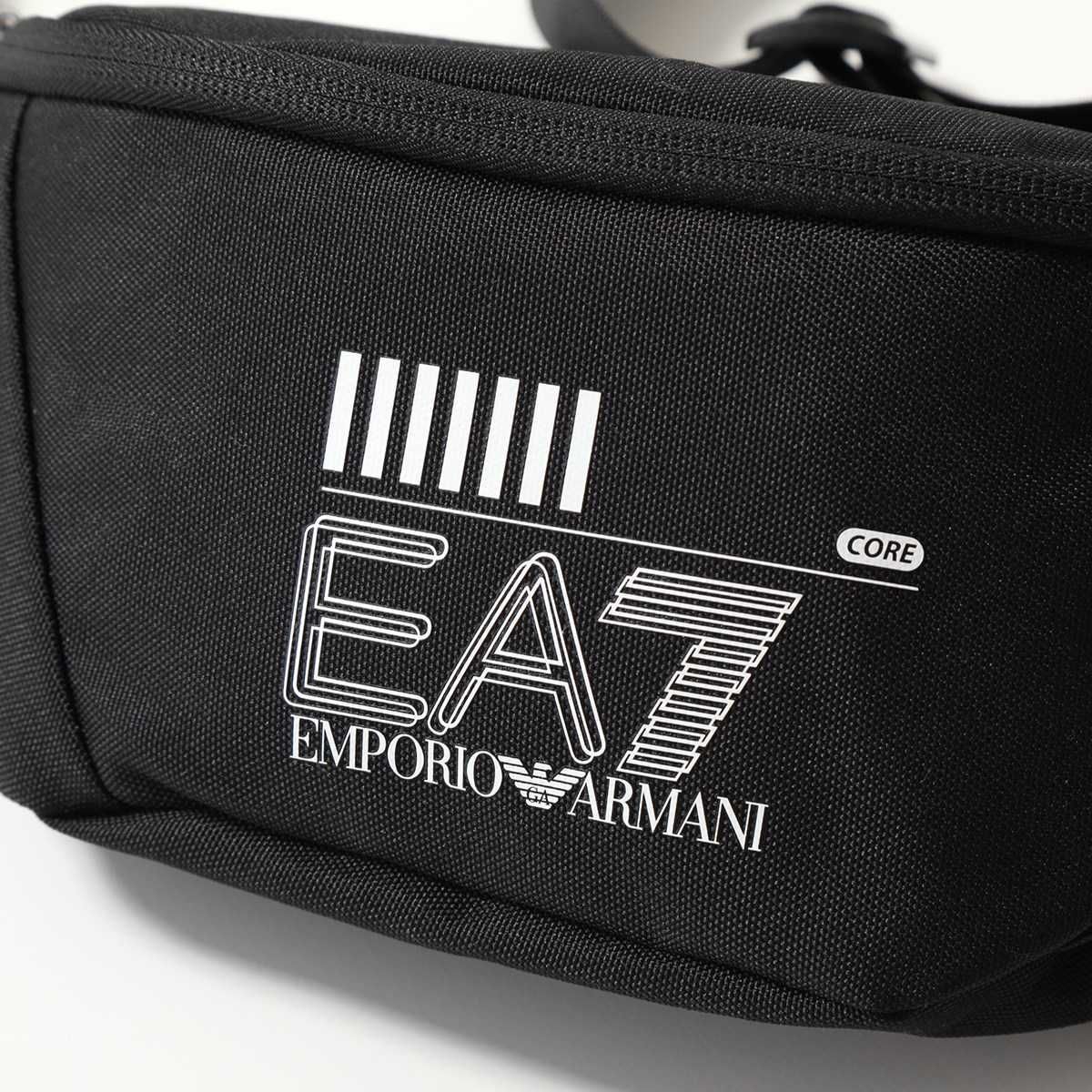 EMPORIO ARMANI EA7 markowa nerka saszetka BLACK