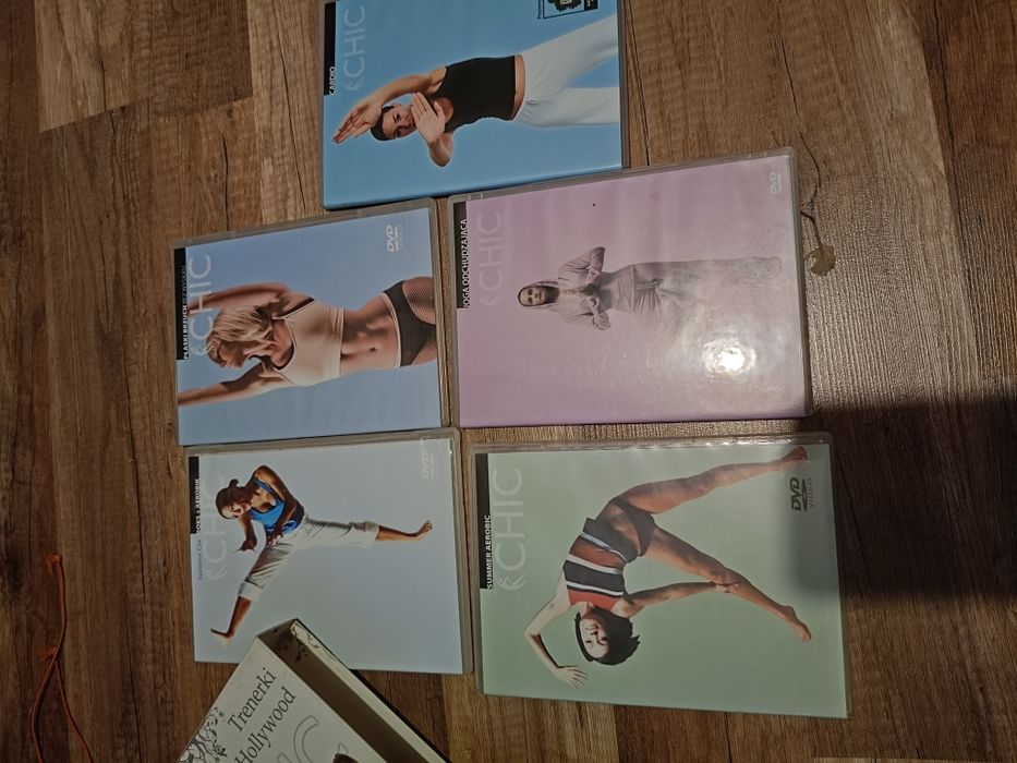 DVD pilates ,joga aerobic płaski brzuch