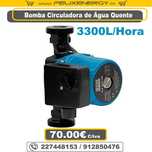 Bomba de Circulação de Água Quente  3300Litros/Hora