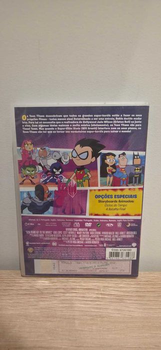 Teen Titans GO! O Filme DVD