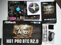 Материнская плата, ASRock H81 PRO BTC R2.0