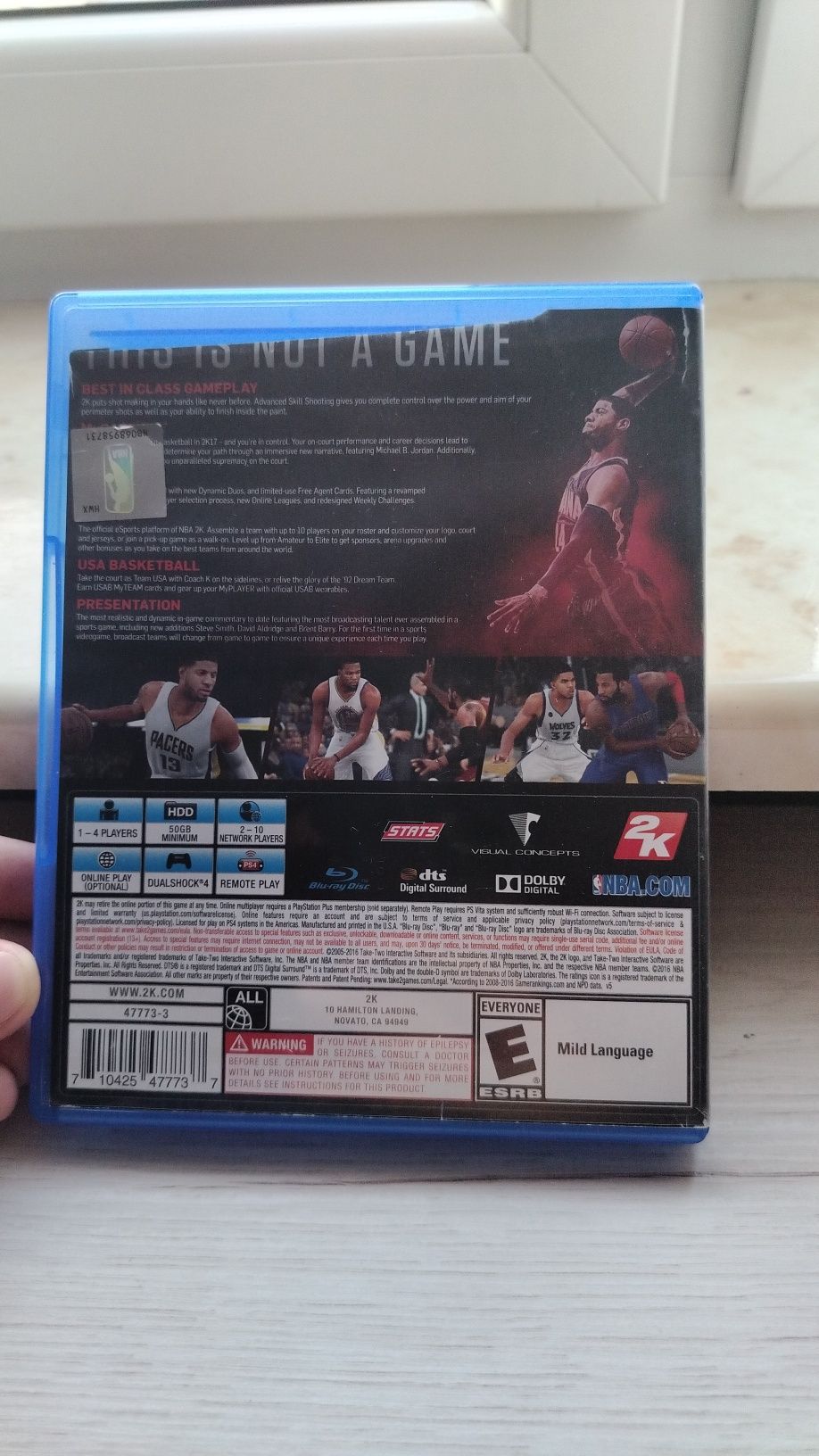 Sprzedam dysk NBA 2K17 (ps4)