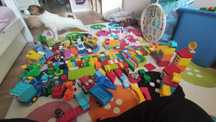Zestaw LEGO Duplo 7 kg.