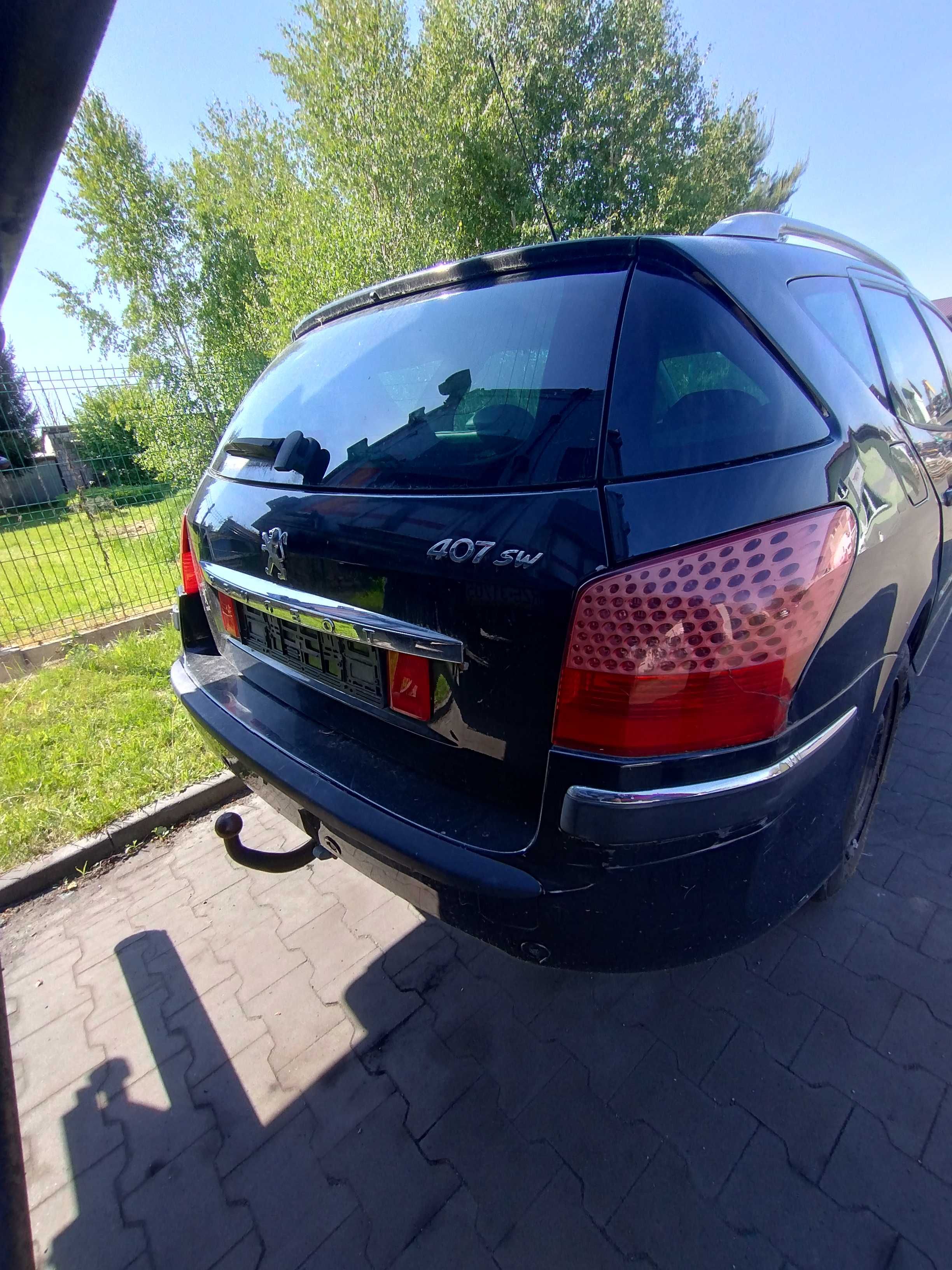 Peugeot 407 SW 05r 2.0 HDI RHR Wszystkie Części Lakier EXLD HAK