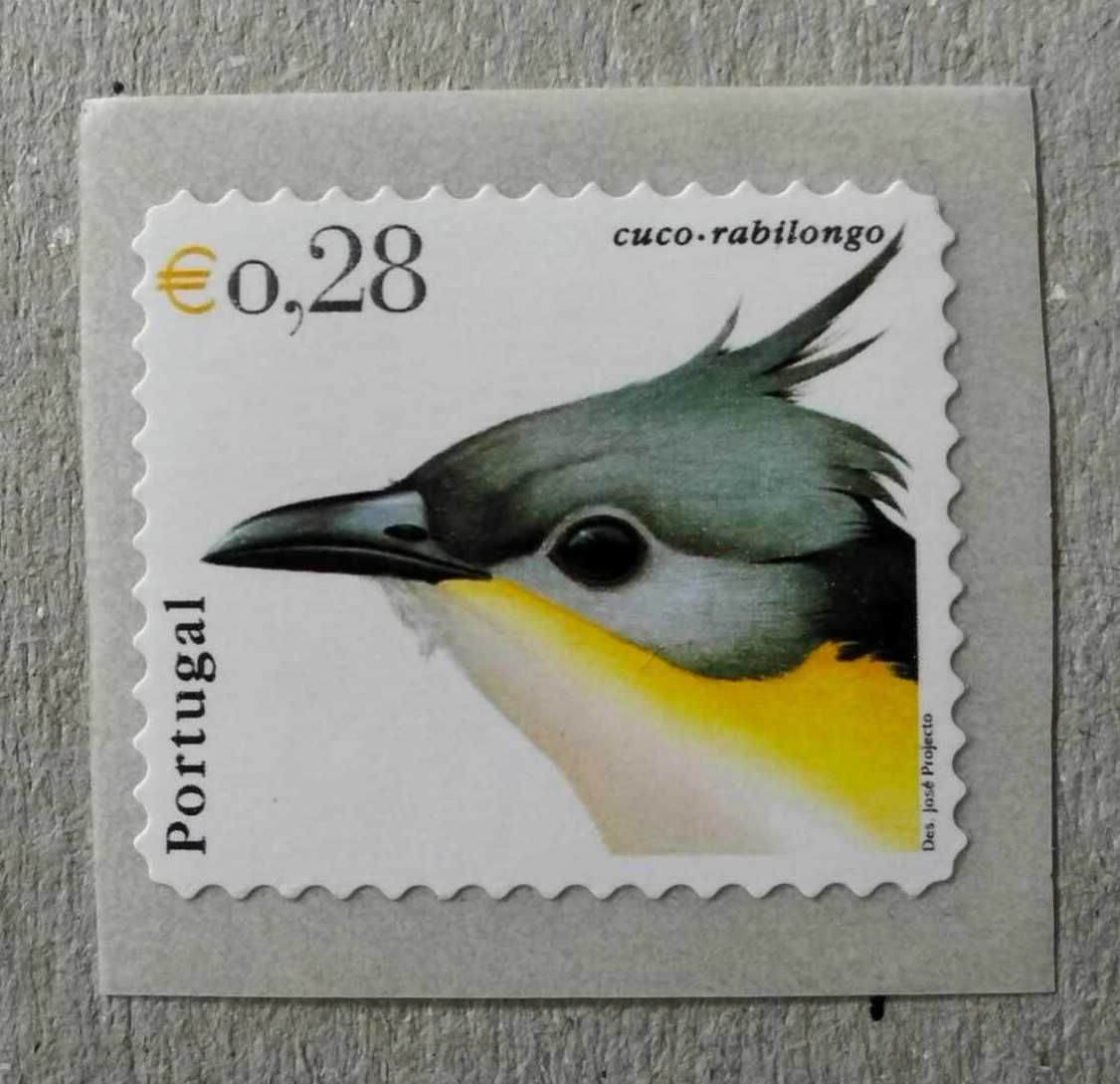 Selo Autoadesivo Caixa 2850A: Aves Portugal (3º grupo)