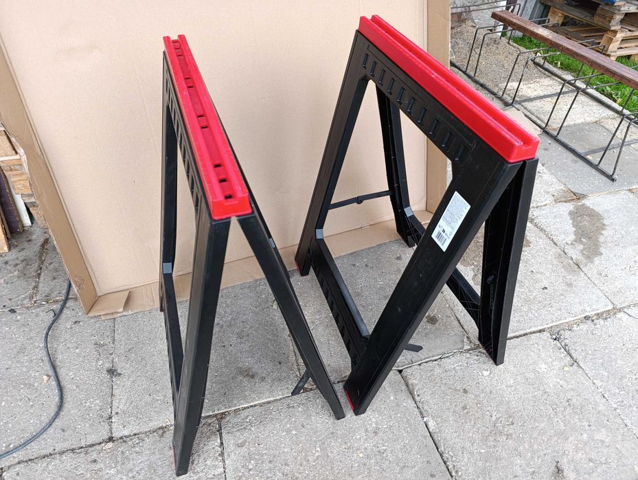 Kobyłki koziołki 2 sztuki z tworzywa sztucznego Forge Steel