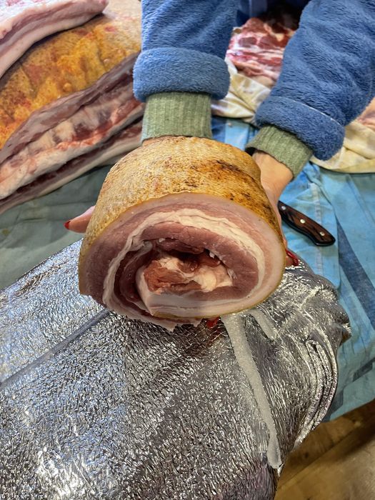 Підчеревина / сало з домашніх свиней