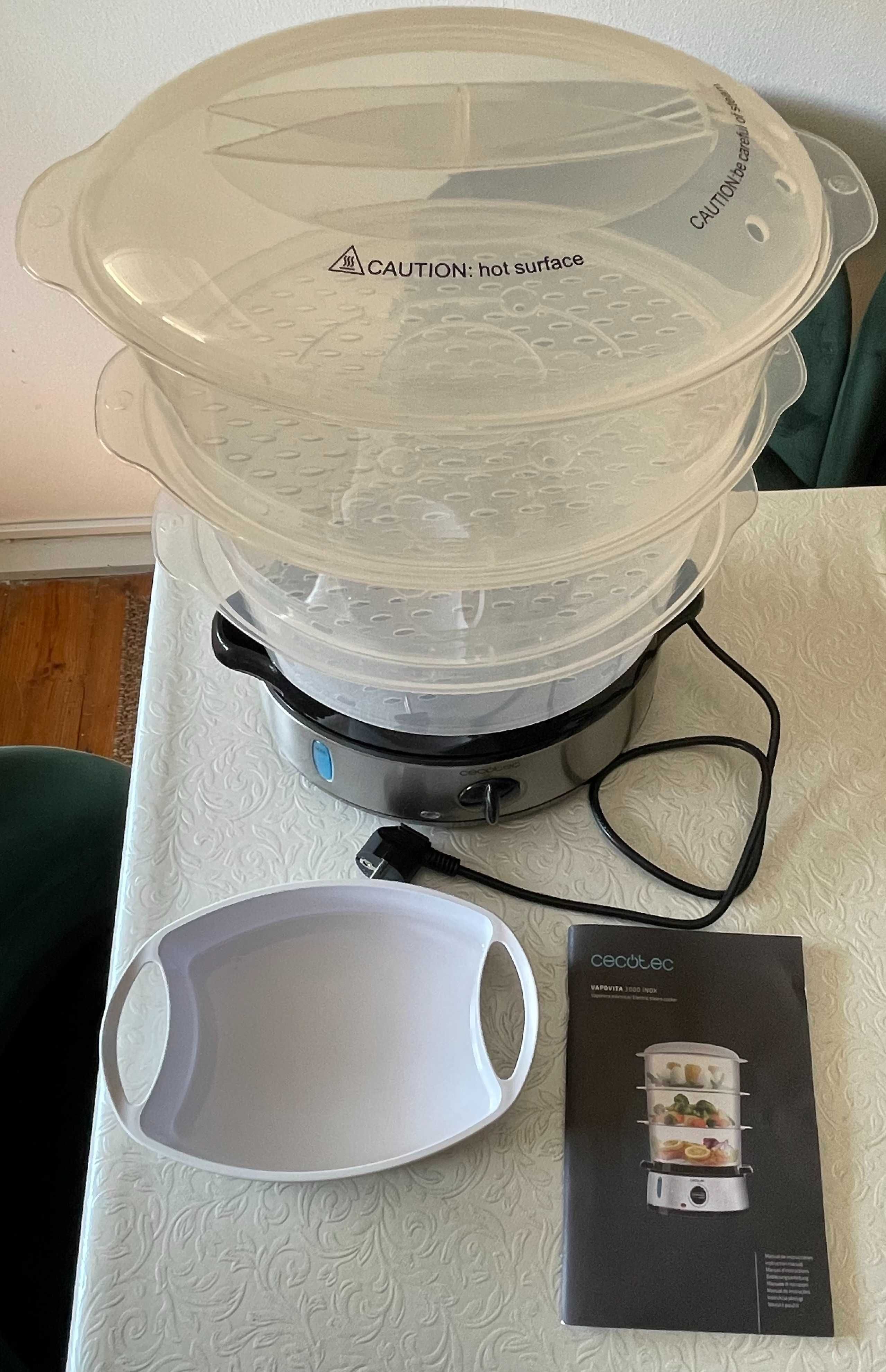 Máquina de cozer a vapor Cecotec