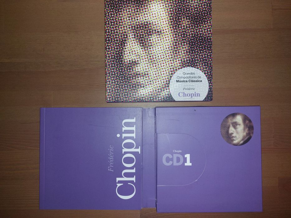 Packs 5 CDs + Booklets - Gd. compositores Música Clássica (Como Novo)