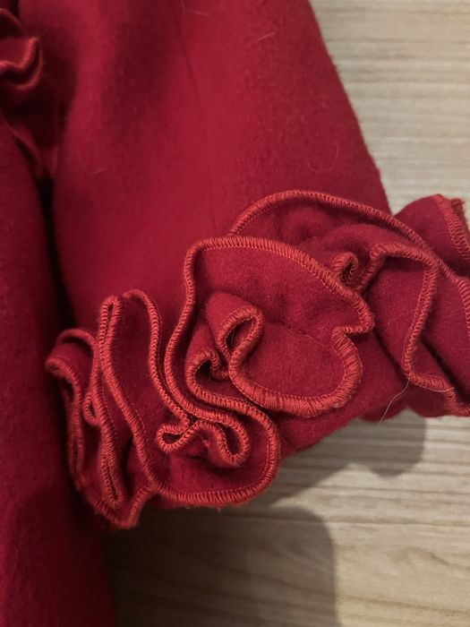 Płaszczyk dla księżniczki na święta