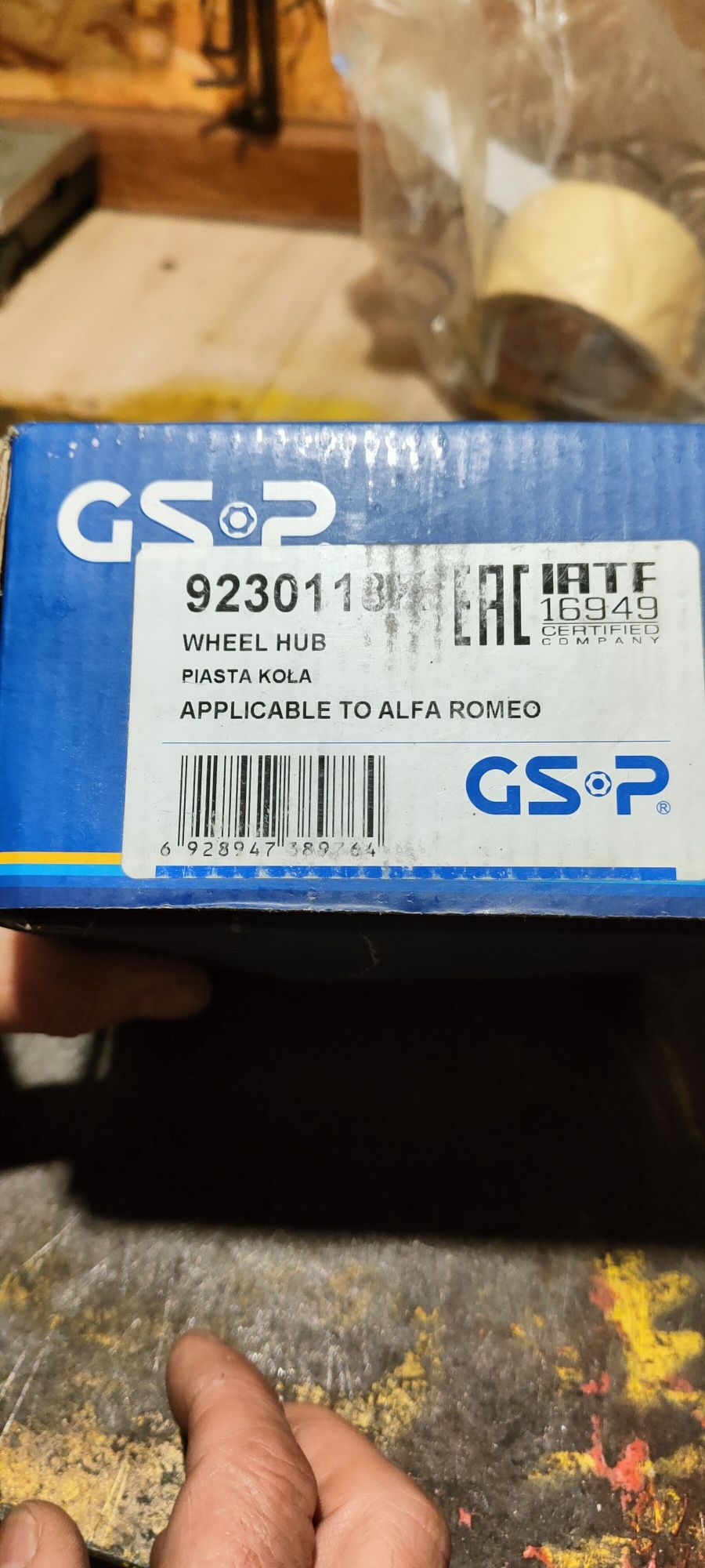 GSP łożysko piasta koła