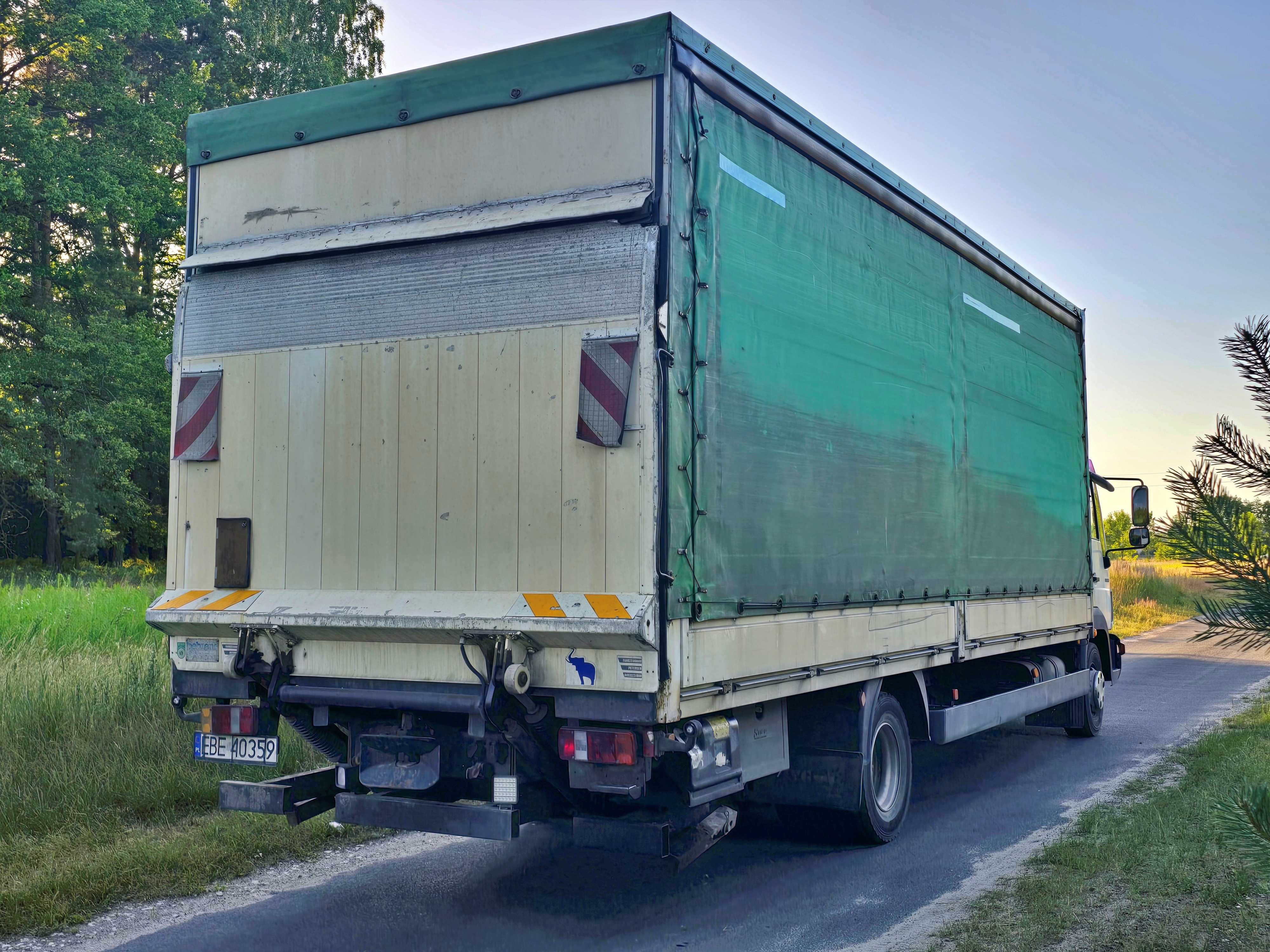 MAN L2000, Winda, Leżanka, Klima, Webasto, Długie opłaty, 18EP