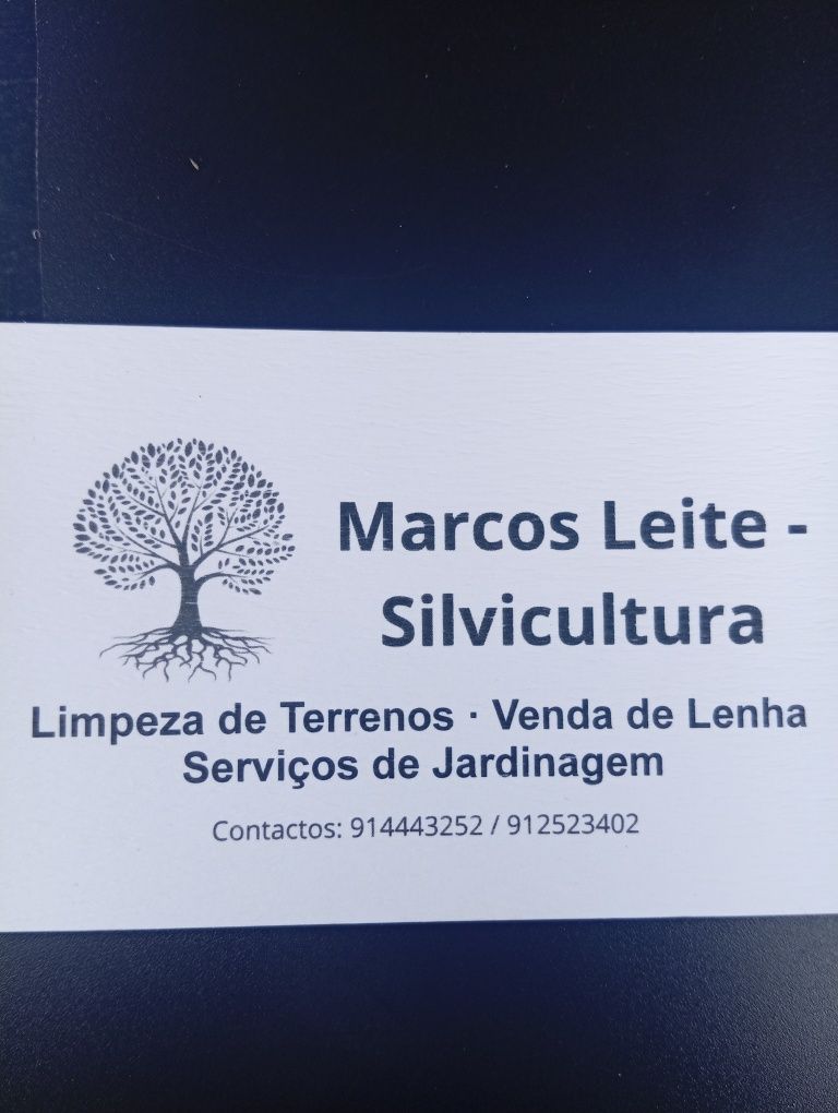 Limpeza de Terrenos Florestais · Abate de Árvores · Lenha · Jardinagem
