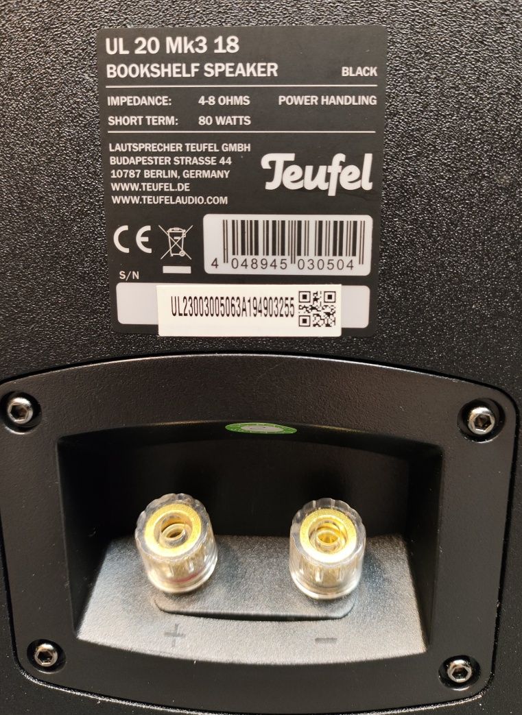 Kolumny Podstawkowe Monitory Teufel Ultima 20 MK3